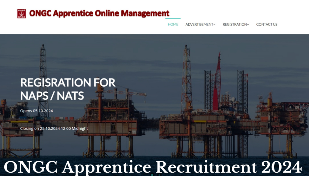 ONGC Apprentice Recruitment 2024