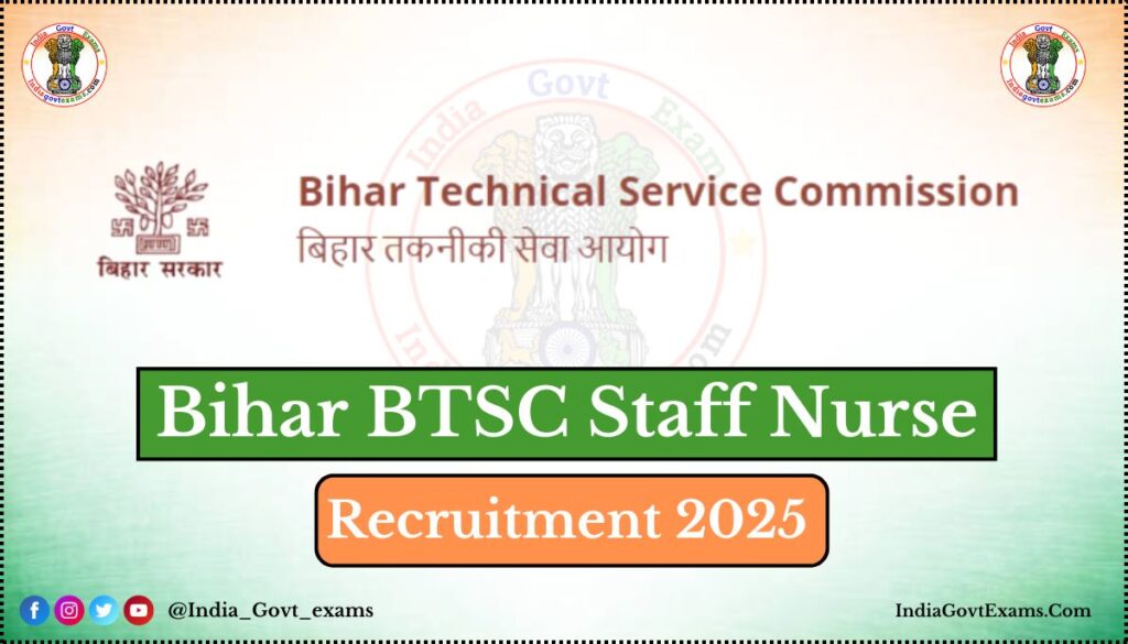 Bihar BTSC Staff Nurse