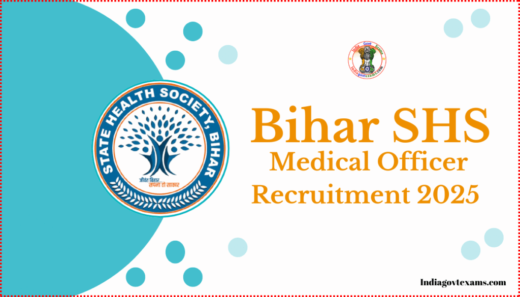 Bihar SHS Medical Officer Recruitment 2025