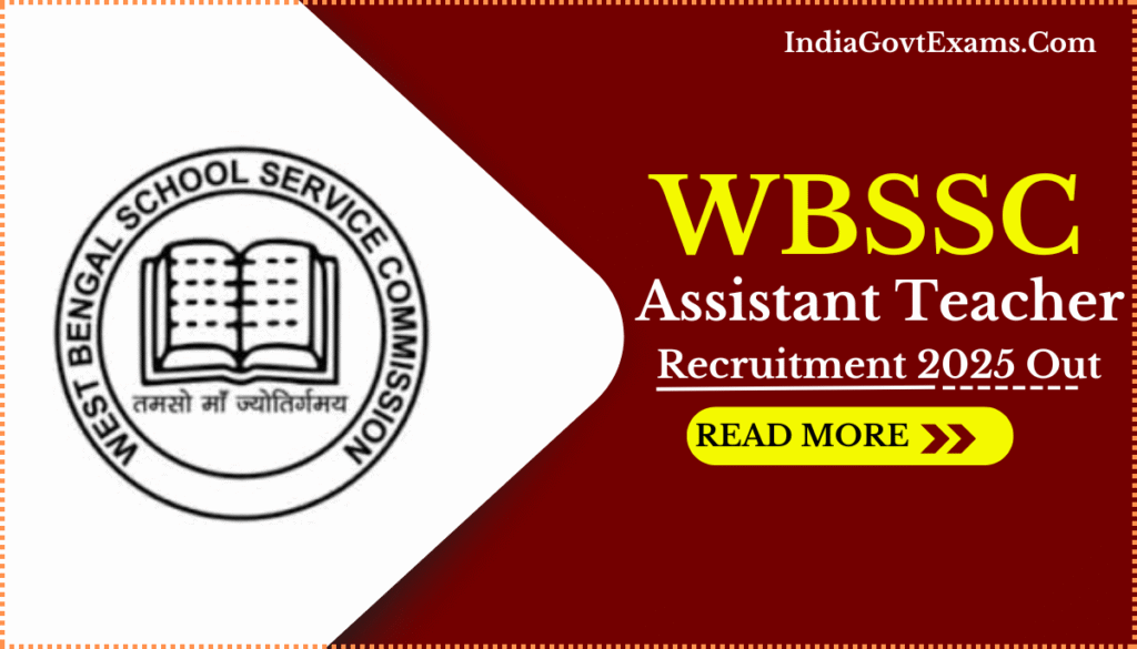 West Bengal Assistant Teacher Recruitment 2025